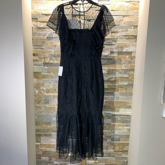 COOPER ST Rosie Ruffle Lace Midi Dress - Picture 5 of 6